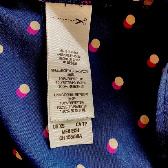 Juicy Couture Y2k Cosmic Polka Dot Mini Dress Shirt Dress Size XS🔥 - Picture 6 of 6